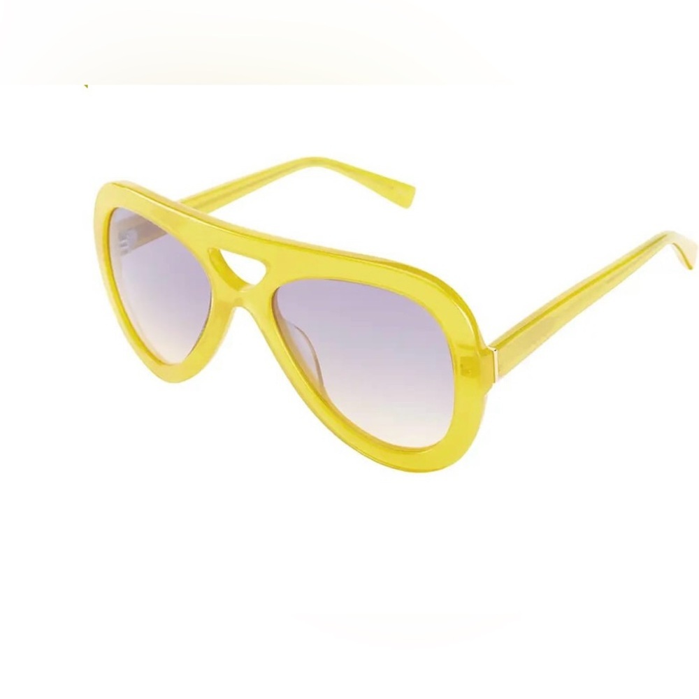 Derek Lam Sunglasses Aviator Sunflower Comes with Box Eyeglass Case and Pouch